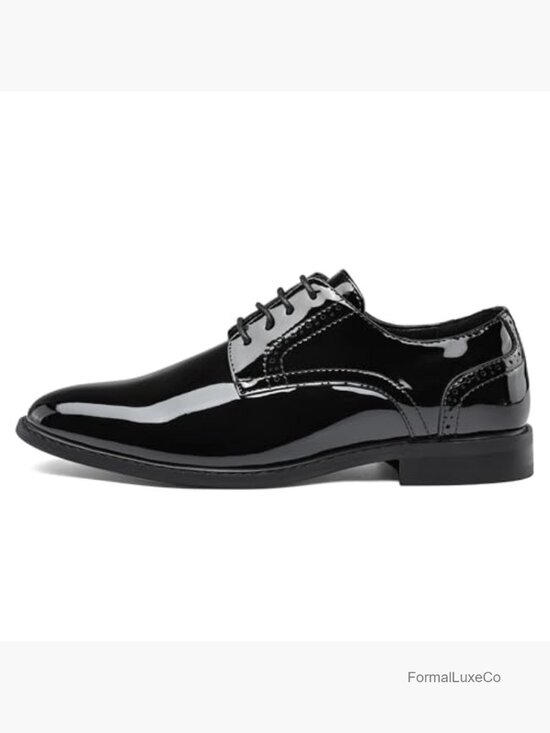 Classic Lace Up Oxford Shoes Men\'s Dress Shoes Formal Business Wide Width main image 7